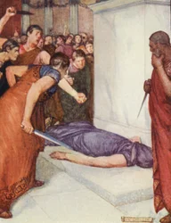 Illustration til historier fra Shakespeare (farvelitografi)