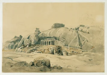Klippetempler i Mamallapuram (Mahamaleipur), Indien