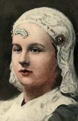 Wilhelmina, dronning af Holland, 1910.