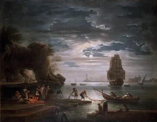 Kystscene (La nuit)