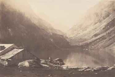 Gaube-søen, Cauterets, 1853.