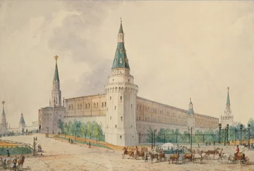 Opstandelsespladsen og Alexanderhaven i Moskva