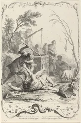 Moses slår en hyrde