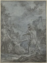 En hærførers overgivelse, Gruppe af lignende illustrationer med riddere og ryttere (serietitel)