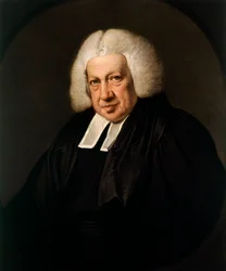 Reverend Seward, Canon of Lichfield (olie på lærred)