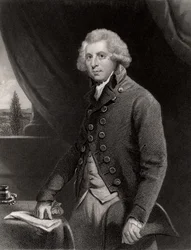Portræt af Richard B. Sheridan