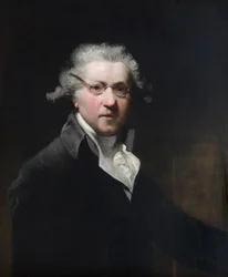 Selvportræt, iført briller, ca. 1788 (olie på panel)