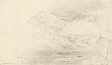 Nant Ffrancon-dalen, Caernarvonshire