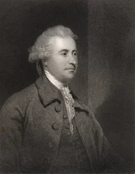 Edmund Burke, graveret af H. Robinson, fra 
