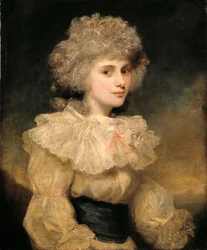 Lady Elizabeth Foster (olie på lærred)