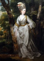 Portræt af fru Elizabeth Karnak af Joshua Reynolds