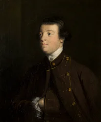Portræt af Sir William Lowther, 3rd Bt., ca. 1747-56 (olie på lærred)