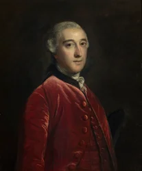 Portræt af en herre; muligvis George Bridges Brudenell, ca. 1743-92 (olie på lærred)