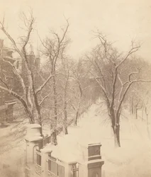 Boston Common Snow Scene, 1850