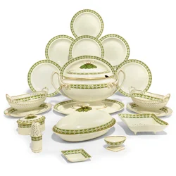 Dronningens ware del middagsservice, ca. 1790 (keramik)