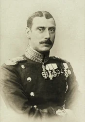Portræt af Karl Christian 10., konge af Danmark, ca. 1925 (foto)