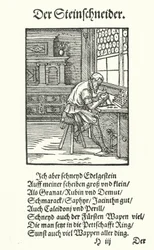 Ædelstensskærer (gravering)
