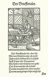 The Manuscript Illuminator (gravering)