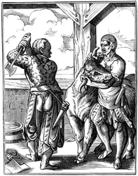 Slagter, 1500-tallet 1849.