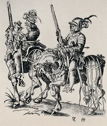 Træsnit af Jost Amman 1539-1591, 1927