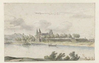 Udsigt over Fort Navagne, Limburg