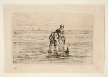 Børn på stranden