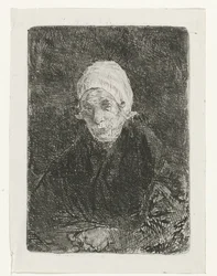 gamle dame Katwijk