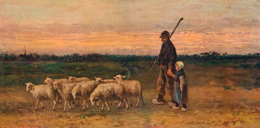 Flokkens tilbagevenden, c1899