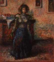 An Intimate Scene, ca. 1895 (panel)