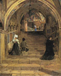 Scala Santa på klosteret San Benedetto nær Subiaco