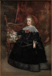 María Teresa (1638-83), Infanta of Spain, ca. 1645 (olie på lærred)