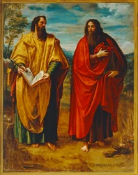 Evangelisten Matthæus og Barnabas (maleri)