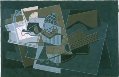Guitar og flaske