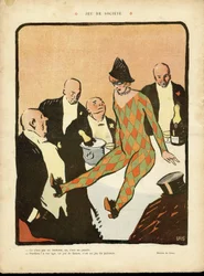 Illustration af J Gris (1887-1927) i Le Lire