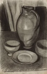 Stilleben med en kande; Nature morte a la cruche, 1910