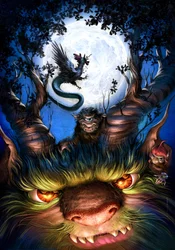 Måneskinnet skovmonster