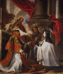 Den hellige Theresias nadver, 1670