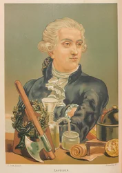 Portræt af Antoine-Laurent Lavoisier 1743-1794, 1879.