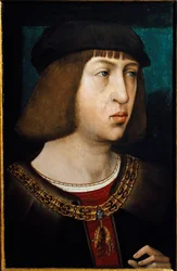 Portræt af kong Filip 1. af Castilien (Filip af Habsburg, kaldet Filip den Smukke)