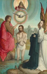 Kristi dåb, ca. 1508-1519 (olie på panel)