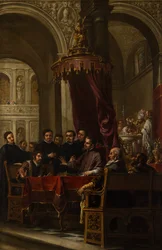St. Augustins omvendelse og dåb af St. Ambrosius