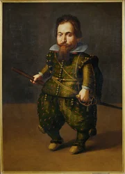 Portræt af en dværg, muligvis Bartolo eller Bartolillo (maleri på lærred)