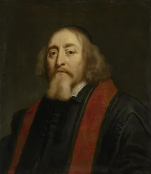 Portræt af Jan Amos Comenius 1592-1670, Betveen 1650 og 1670