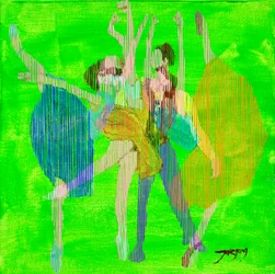 Abstrakt balletbevægelse