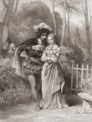 Faust og Gretchen. Faust og Margarita.