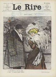 Under nul. Illustration til Le Rire