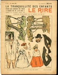 Cover af "" Latteren"", nummer 78, Satirisk i farver