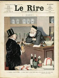 Illustration af Abel Faivre (1867-1945) til forsiden af Le Rire