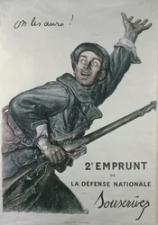 "Vi vil have dem", plakat for det andet lån af det nationale forsvar, ca. 1915
