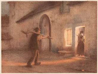 Tilbagekomsten fra markerne, 1898-1899.